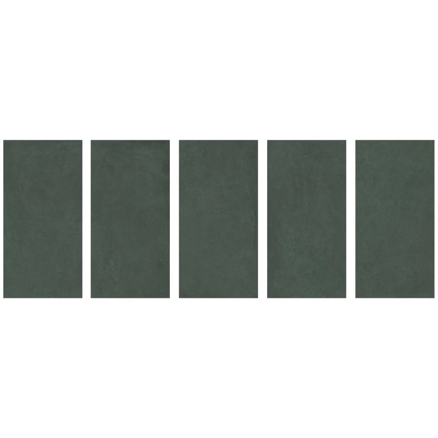 Керамогранит Staro Concreto Urban Concrete Green Mist Relief Matt матовый зеленый 64679321 120x60 см