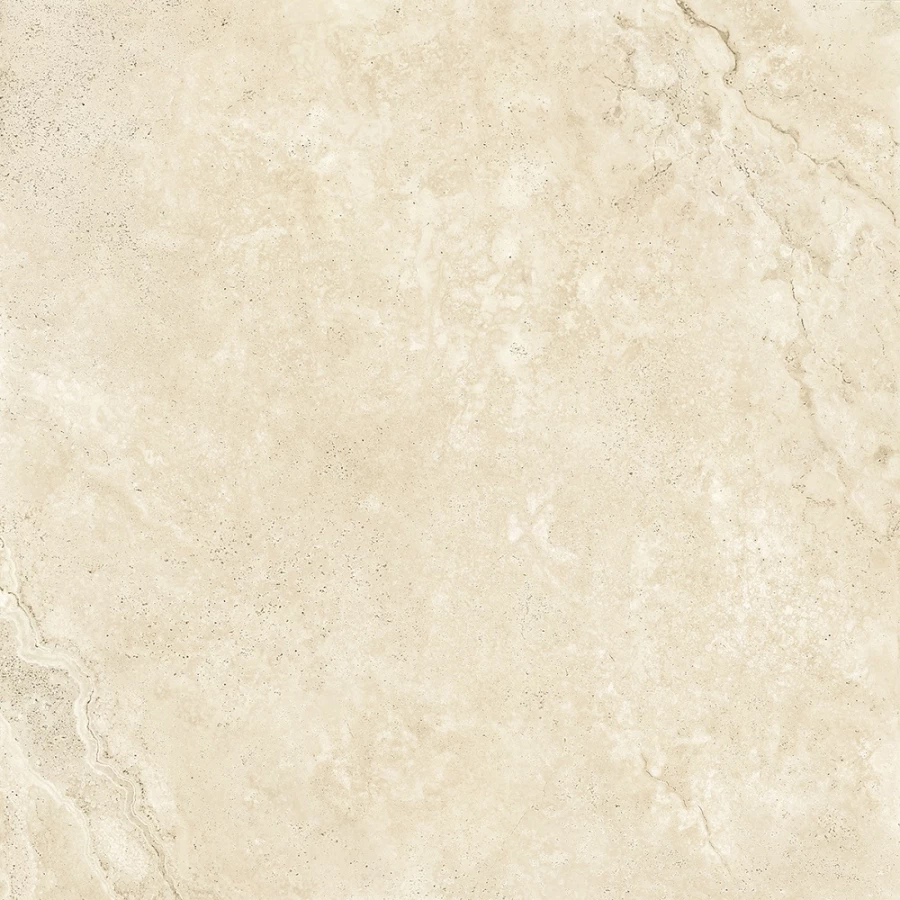 Керамогранит Ceramiche Piemme Makro Revolution Travertino Creme Satin Ret полуматовый бежевый 06097 120х120 см