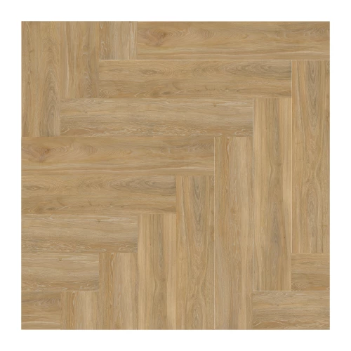 Кварцвиниловая плитка SPC Creto EcoParquet Английская елка Дуб натуральный Light Honey бежевая CRKBW 1323L-2 43 класс 4 мм