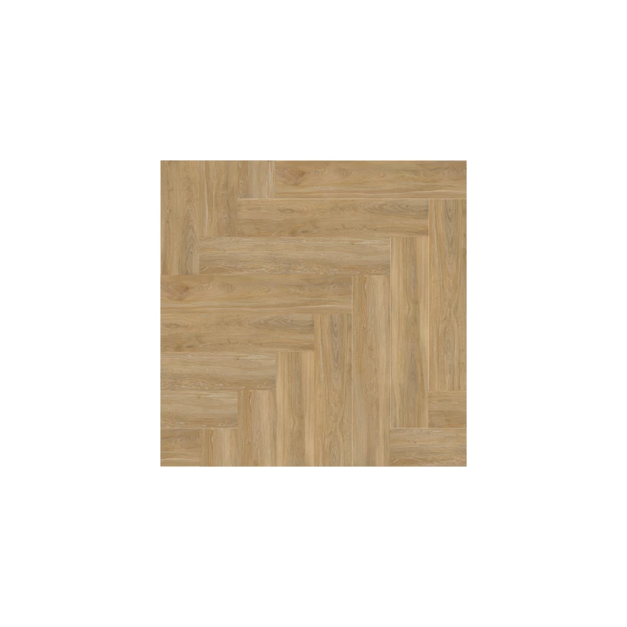 Кварцвиниловая плитка SPC Creto EcoParquet Английская елка Дуб натуральный Light Honey бежевая CRKBW 1323L-2 43 класс 4 мм