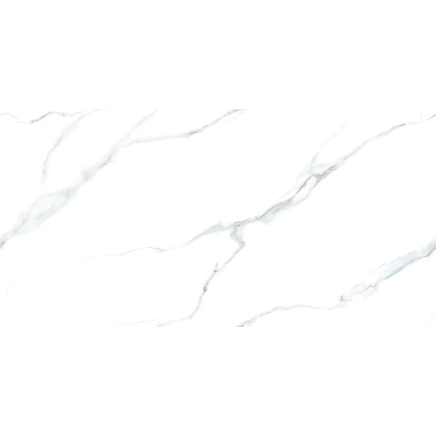 Керамогранит lamore Ceramic Gloss 60х120 Nicol Statuario глянцевый белый 60/120-041 120х60 см