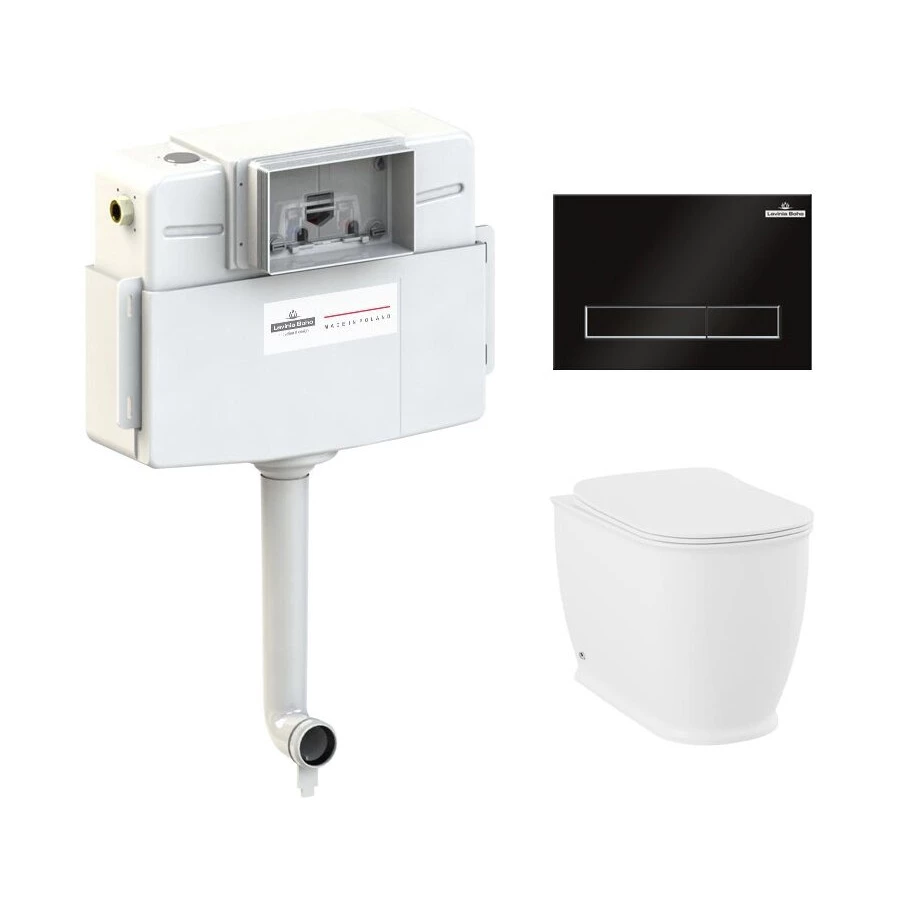 Унитаз Lavinia Boho Relfix Bell Pro 77060208 (комплект 4 в 1)