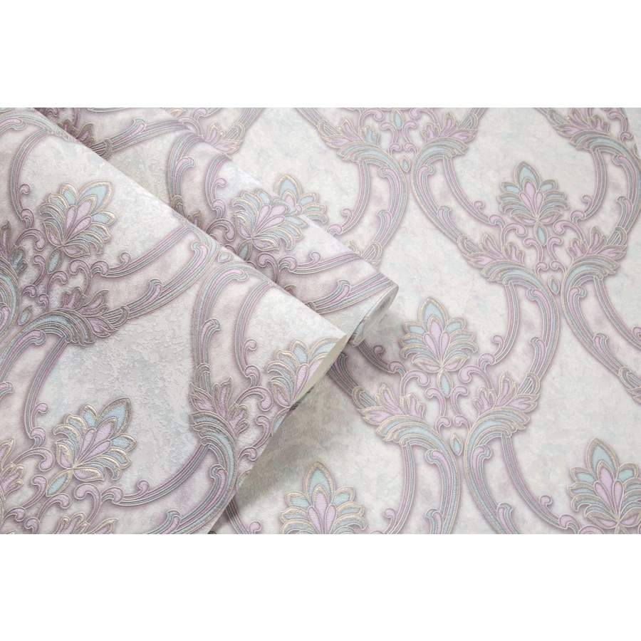 Обои флизелиновые Palitra Life Verona серые PL71608-16 1,06х10,05 м