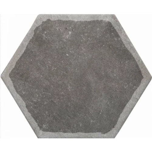 Керамогранит Monopole Dakota Decor Grafito матовый темно-серый 24х20 см