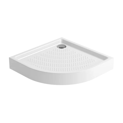 Акриловый душевой поддон Lavinia Boho Rock 37072900 / 90*90*15 см, полукруглый