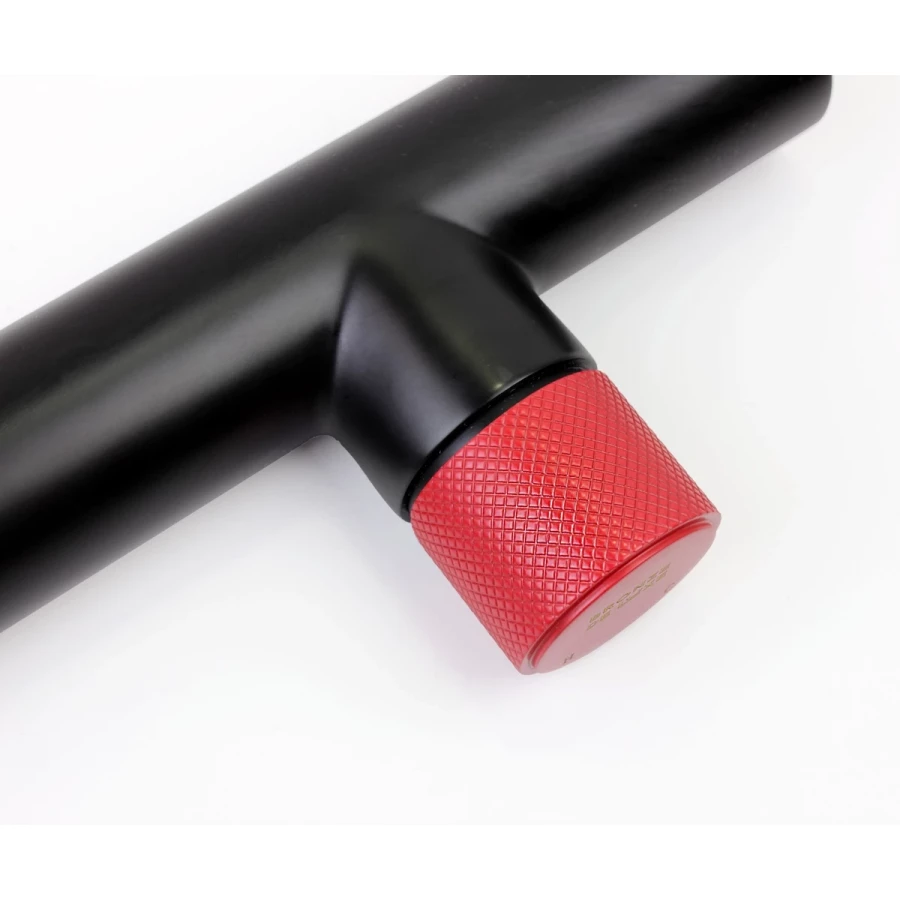 Смеситель настенный Bronze de Luxe Avangarde 2021RH черный, красный