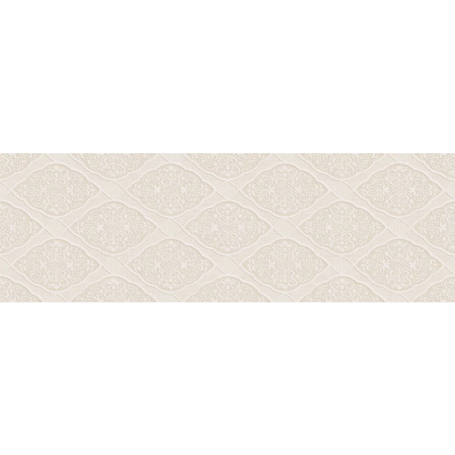 Плитка настенная Atlantic Tiles Magnifique Poeme Cream матовая бежевая 90х29,5 см