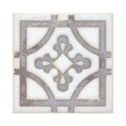 Декор Kerama Marazzi Амальфи орнамент коричневый STG\A406\1266 9,9х9,9 см