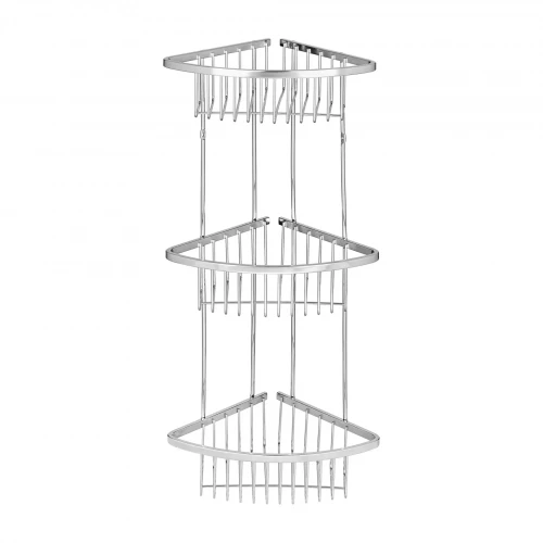 Полка угловая ЧМЗ Монолитик 505-006-01 хром 20х20х55,3 см