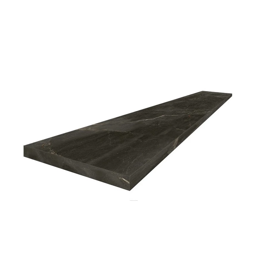 Ступень Угловая Левая ColiseumGres Canova Канова Дарк матовая коричневая 620070002815 60х33 см