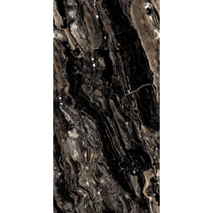 Керамогранит Gresant Inari Dark Infinia Hight Glossy глянцевый коричневый 120х60 см