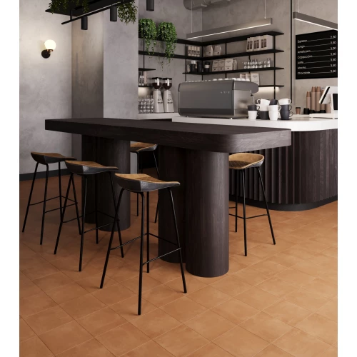 Керамогранит Smile Tile Cонcепт Мустард / Concept Mustard матовый оранжевый 58569923 20x20 см