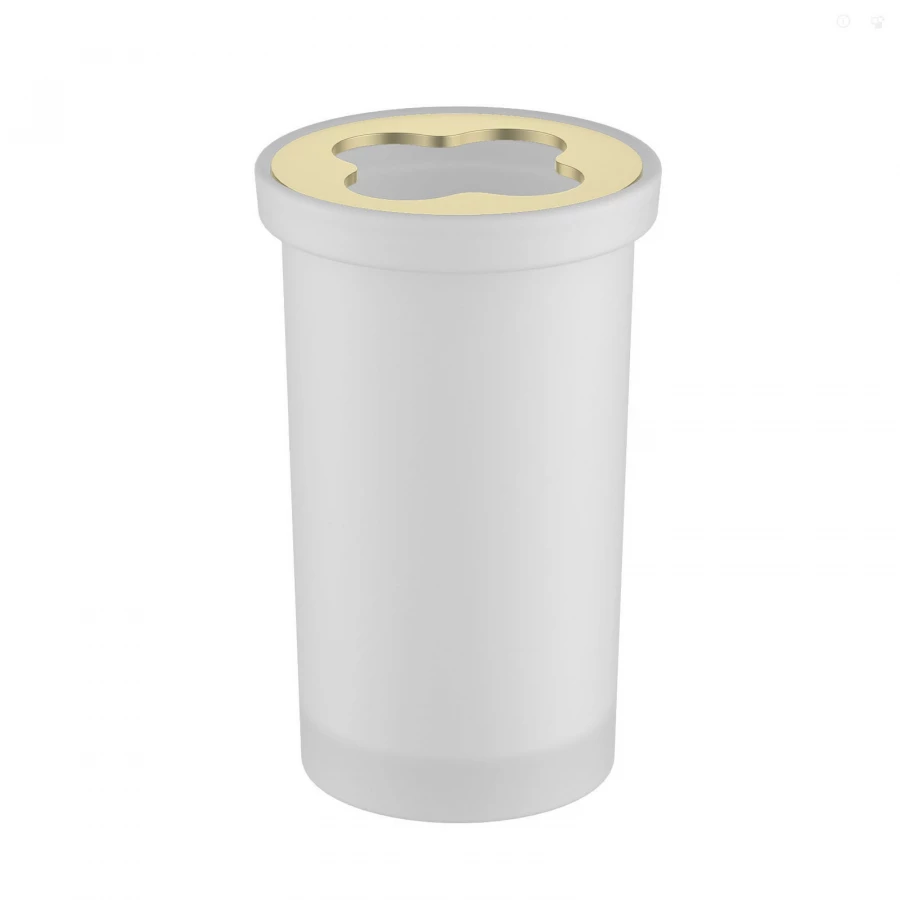 Стакан настольный для зубных щеток Timo Saona золото матовое 13233/17