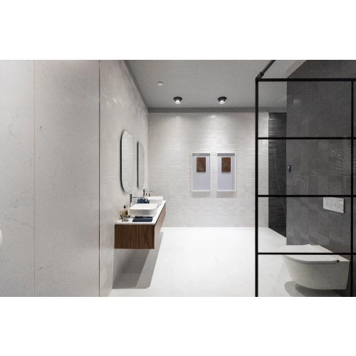 Плитка настенная Porcelanosa Нолита Нйс Фонтана Матт / Nolita Nyc Fontana Matt матовая белая 100330303 120х45 см