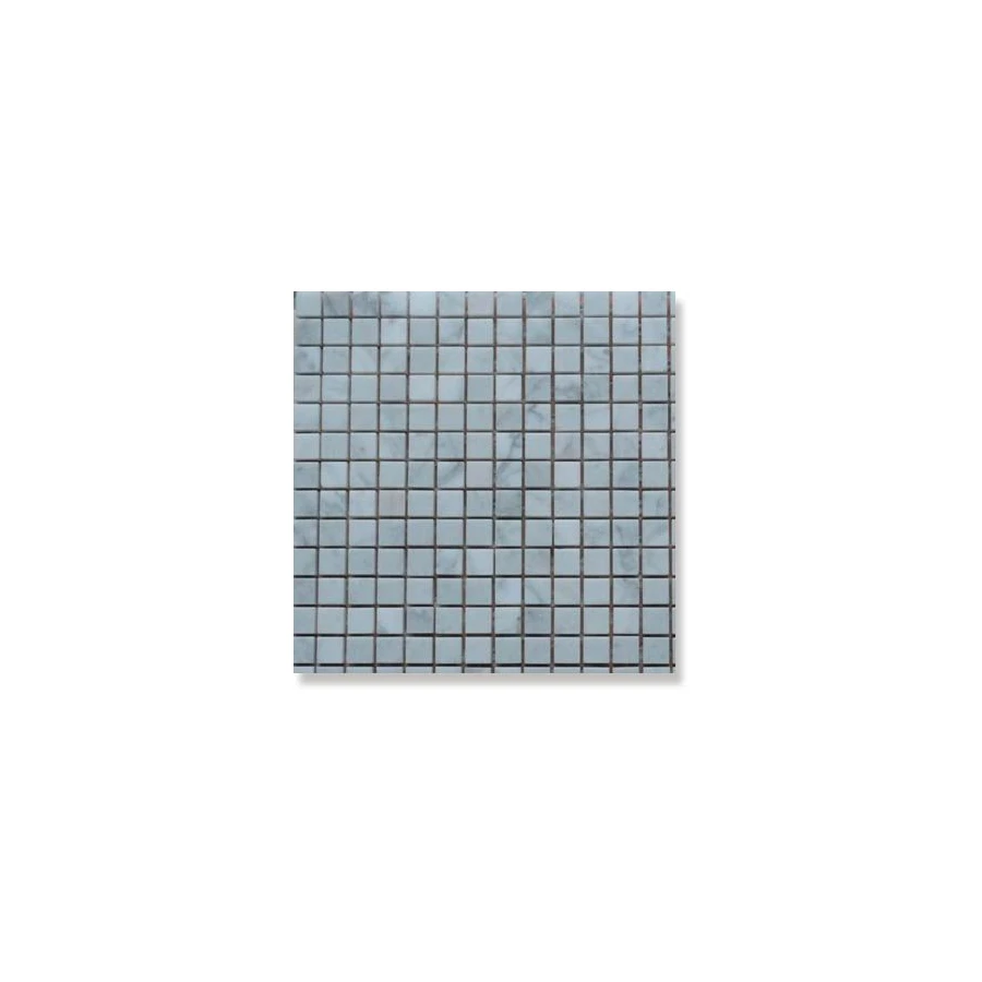 Мозаика из натурального камня Art&Natura Marble Mosaic 15x15 Bianco Carrara mm-biancarra 30,5х30,5 см