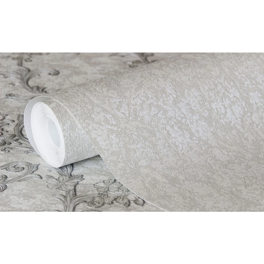 Обои флизелиновые Аспект Николь белые 70342-14 1,06х10,05 м