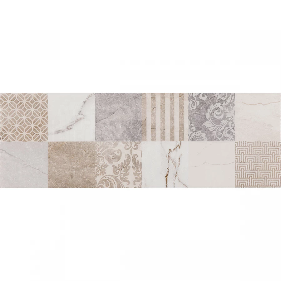 Плитка настенная Pamesa Wells Oasis Mix декор 100x33.3 см