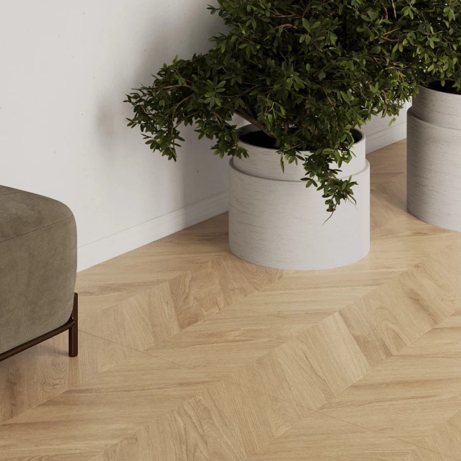 Wood Latina Miele Chevron