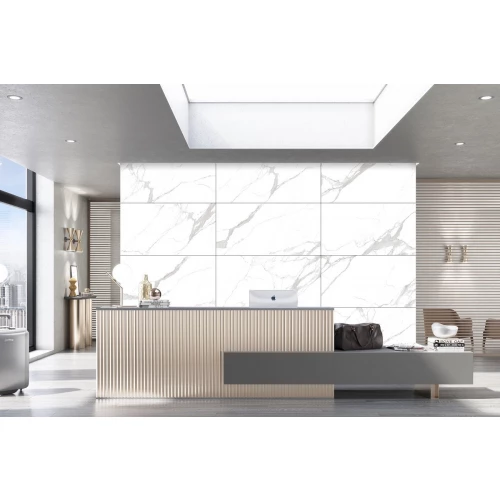 Керамогранит Ocean Ceramic India India 60Х120 Statuario Orindo матовый белый OC0000213 120х60 см