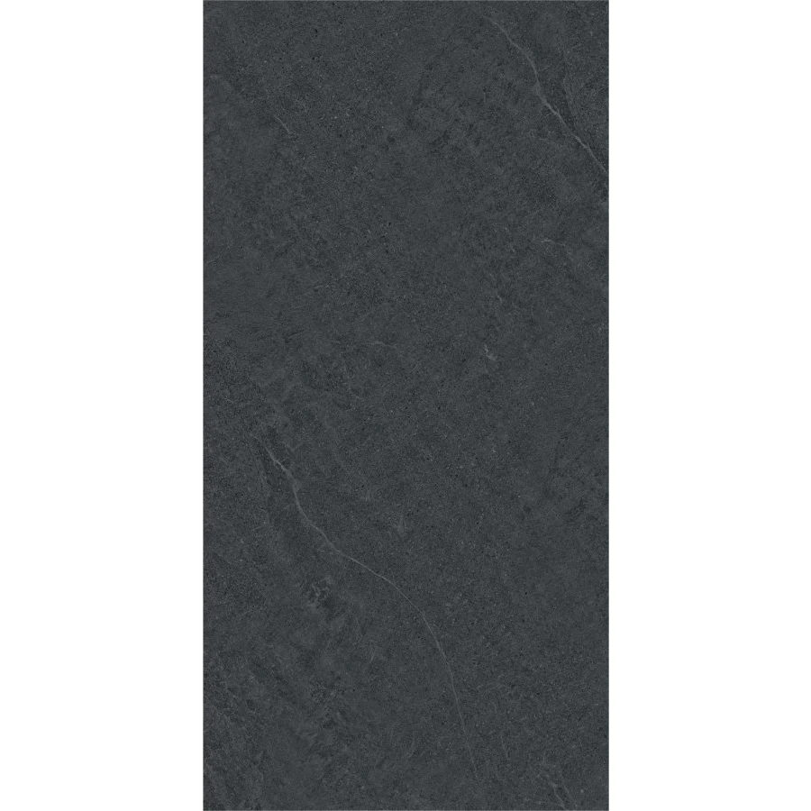 Керамогранит Bonaparte Ground Black Rect Matt матовый черный 120х60 см