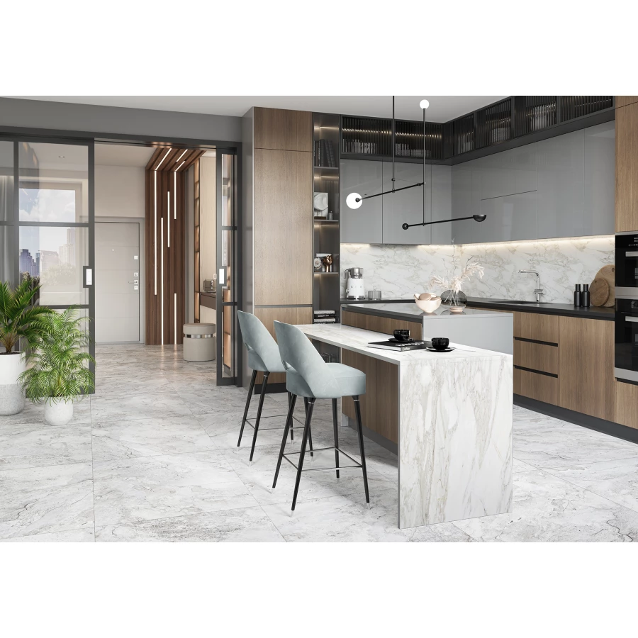 Керамогранит ALMA Ceramica Brazil sugar-эффект 4 шт в уп 43,2 м в пал GFU04BRZ07R 60х60х0,95 см