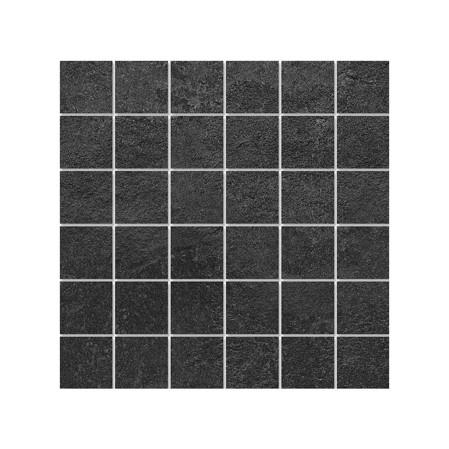 Керамогранит Kerama Marazzi Про Стоун Декор мозаичный матовый черный DD200720/MM 30x30 см