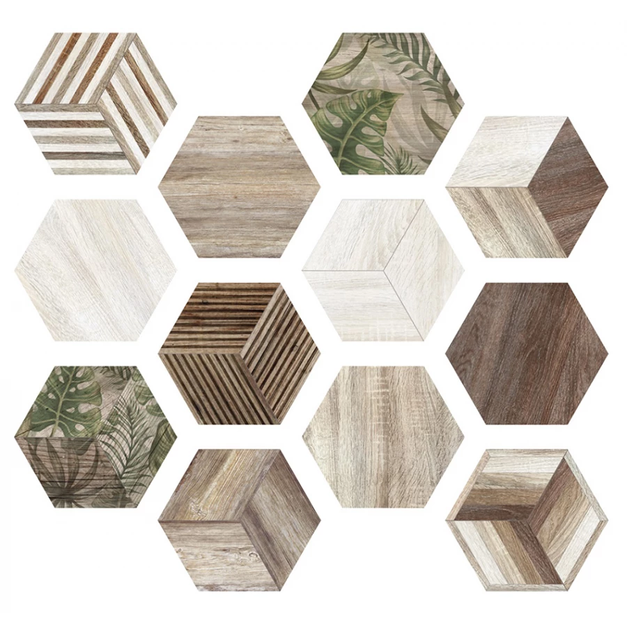 Керамогранит ITT Ceramic Hexa Africa 26,7х23,2 см