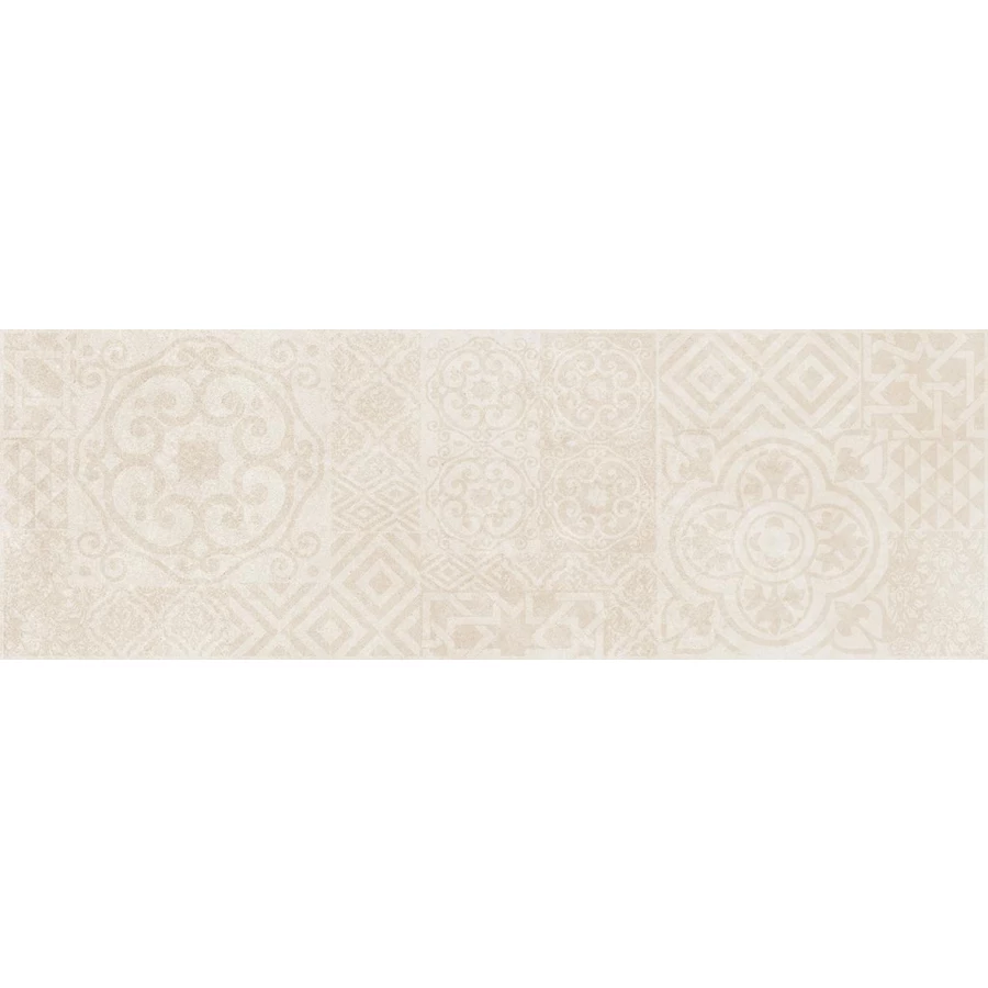 Плитка настенная Laparet Alabama бежевый узор 60017 20х60