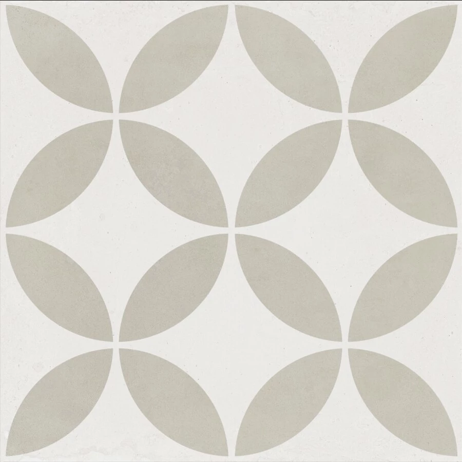 Керамогранит Harmony Peronda Mayari Taupe Petals LT матовый серый 3386037796 22,3х22,3 см