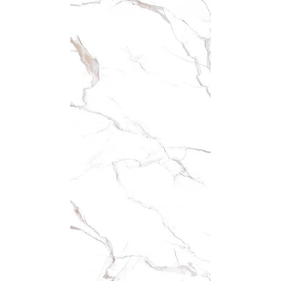 Керамогранит Decovita Calacatta Bronz Full Lappato полуглянцевый белый 300002508 120х60 см