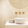 Плитка настенная Porcelanosa Мармол Срема Боне / Marmol Crema Bone матовая кремовая 100381353 120х45 см