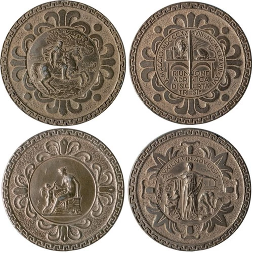 Керамическая плитка Sanchis Loire Tac. Olambrilla nummus circle 10х10 см