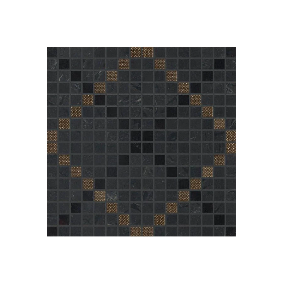 Декор Marca Corona Newluxe Black Tessere Art 30,5х30,5 см