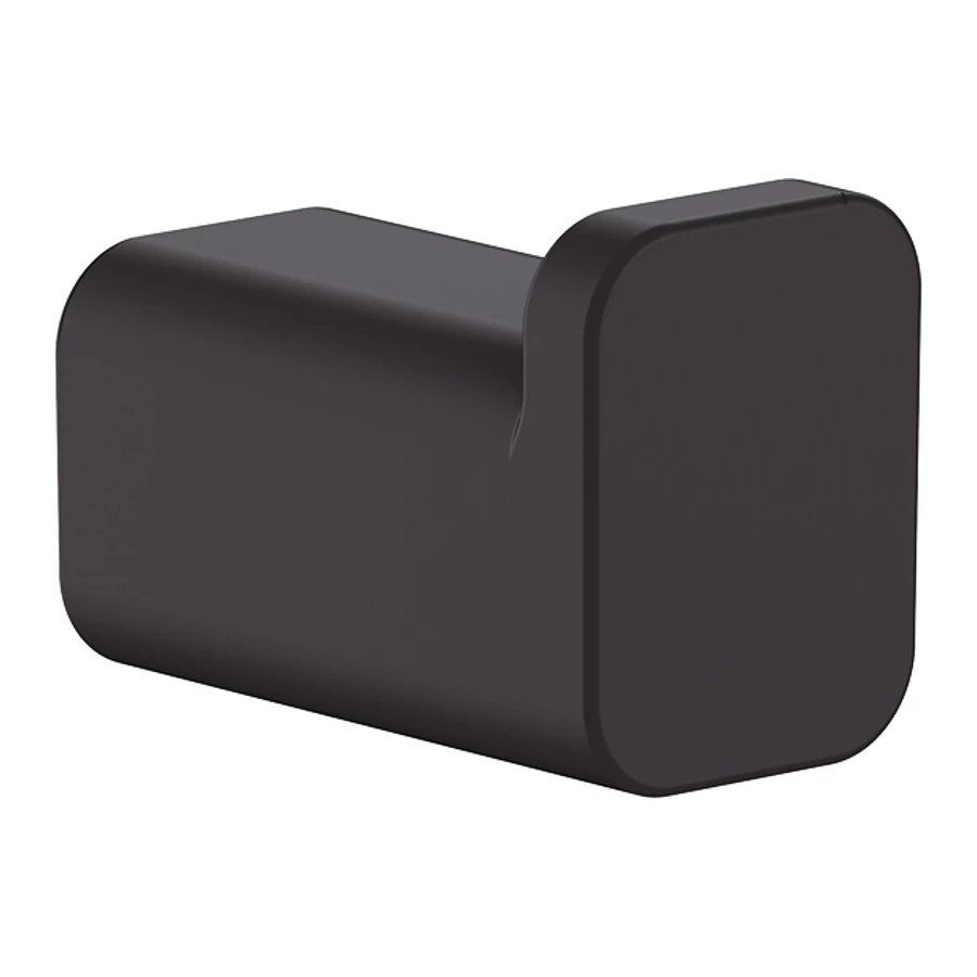 Крючок AddStoris Hansgrohe матовый черный 41742670 1.6x3 см