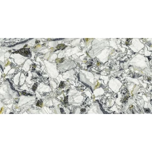 Керамогранит Atlas Concorde Forte Dei Marmi Quark Ceppo Apuano Forest Matt Rett матовый белый 610010002960 160х80 см