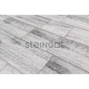 Тротуарная плитка Steingot Плато серый 80 мм