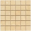 Мозаика Bonaparte Каменная мозаика Sorento-48 48х48 бежевая 30,5х30,5 см
