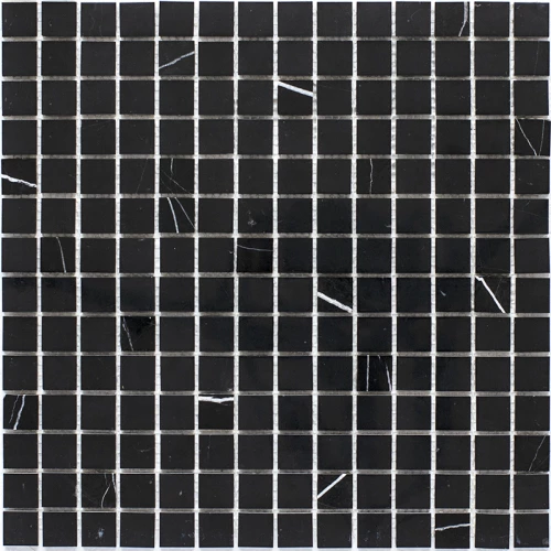 Мозаика Starmosaic натуральный мрамор Black Polished 30,5х30,5 см