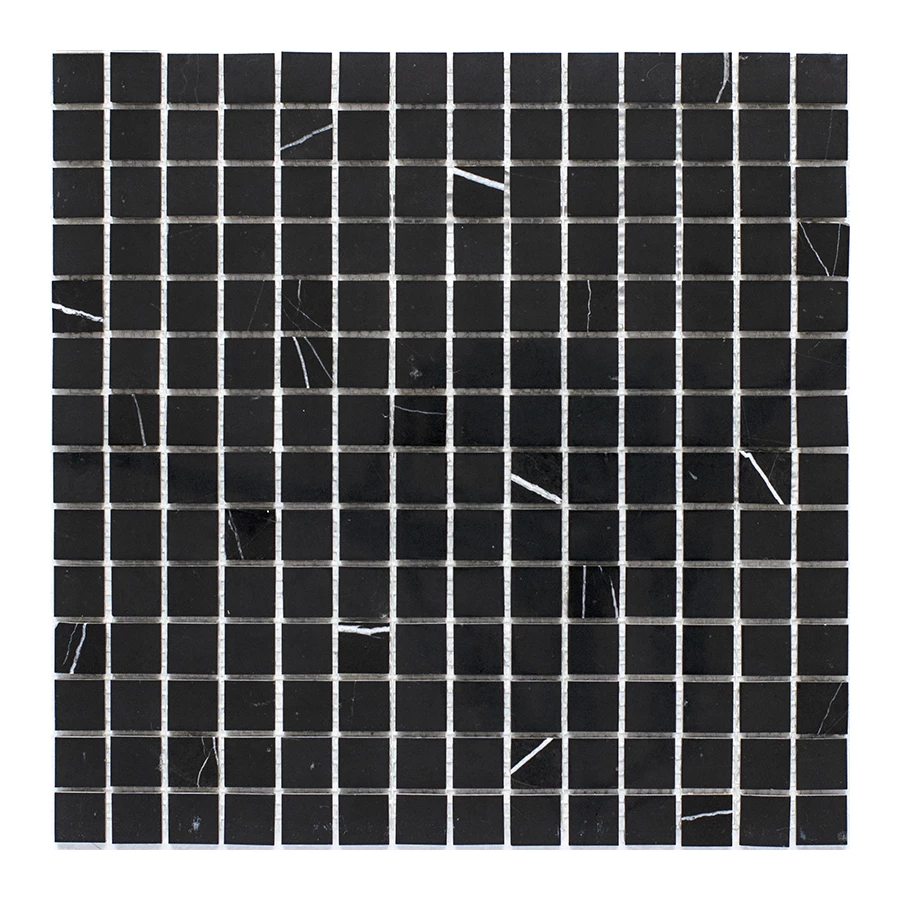Мозаика Starmosaic натуральный мрамор Black Polished 30,5х30,5 см