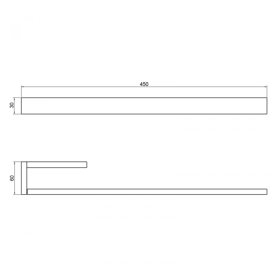 Полотенцедержатель Timo Petruma черный 15251/03