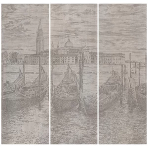 Панно Kerama Marazzi Гварди из 3-х частей 30x89,5 обрезное матовое серое VT/A622/3x/13126TR 90х89,5 см