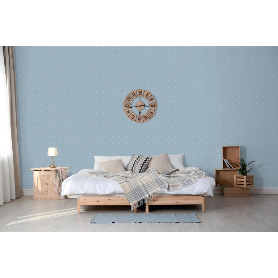 Обои винил на флизелине Grandeco Jack 'n Rose 2024 Jack' n Rose Junior Синий Белый JR 1104 10,05x0,53 м