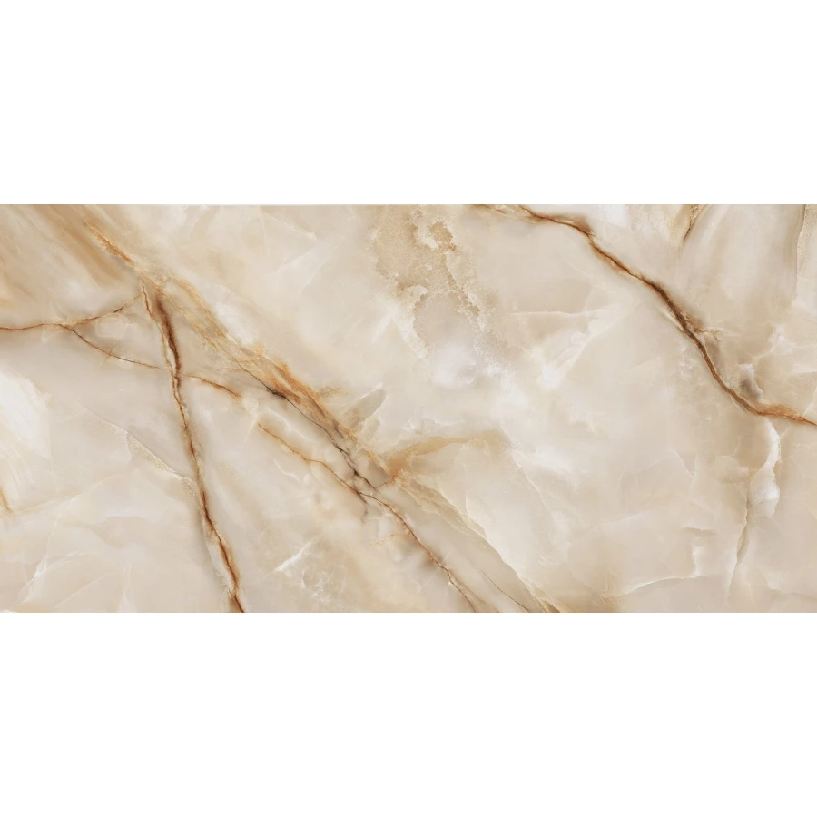 Керамогранит LCM Onyx Royal Latte полированный 60120ORO11P 120х60 см