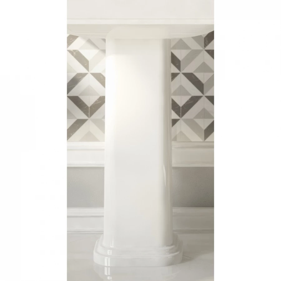 Пьедестал Kerama Marazzi Pompei белый глянцевый PO.col.01