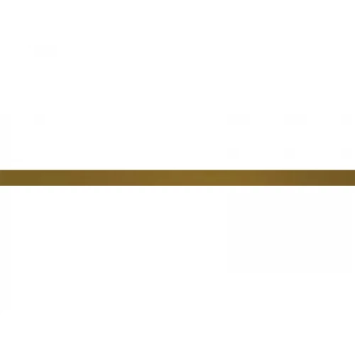 Бордюр настенный керамический Primavera Алькон золото матовый БК 1055 60х1,4 см