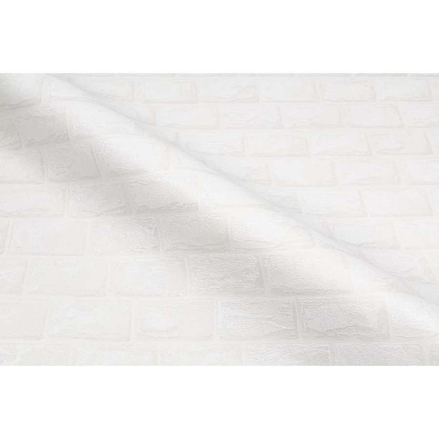 Обои виниловые Palitra Home Block HomeColor белые HC31195-11 1,06х10,05 м