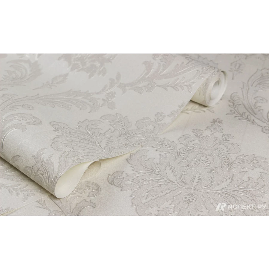 Обои флизелиновые Аспект Deluxe Луиза бежевый 70576-12 1,06х10,05 м