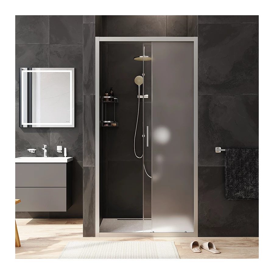 Дверь душевая в нишу Am Pm Gem раздвижная W90G-110-1-195MM 110x195 см