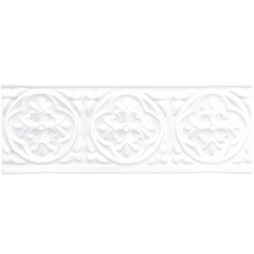 Кайма Adex Studio relieve palm beach snow cap ADST4001 19,8х7,5 см