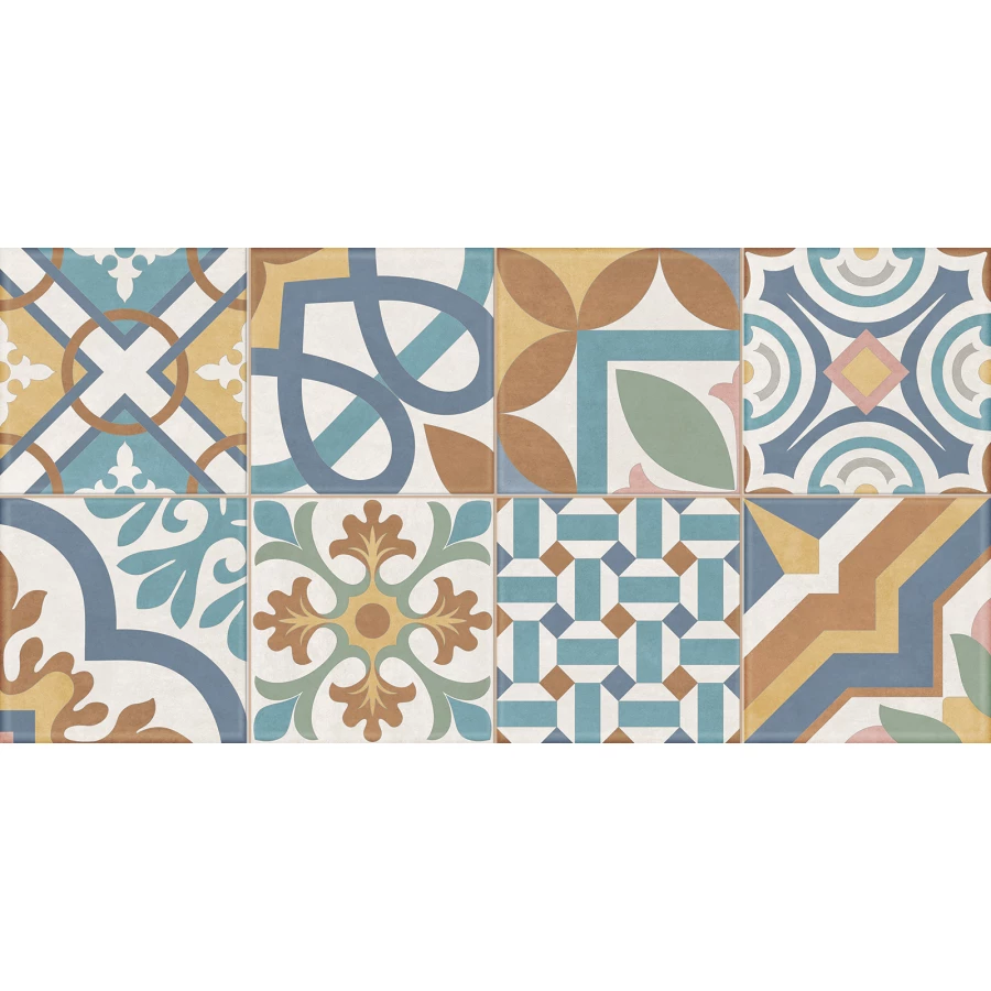 Плитка настенная New Trend Design Art Mix 3 матовая многоцветная WT36DST16 60х30 см